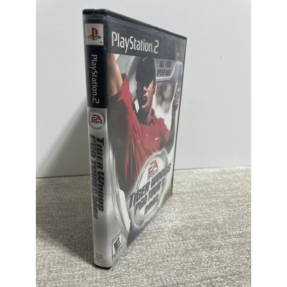 Tiger Woods PGA Tour 2002 (Sony PlayStation 2, 2002) Tested And Works